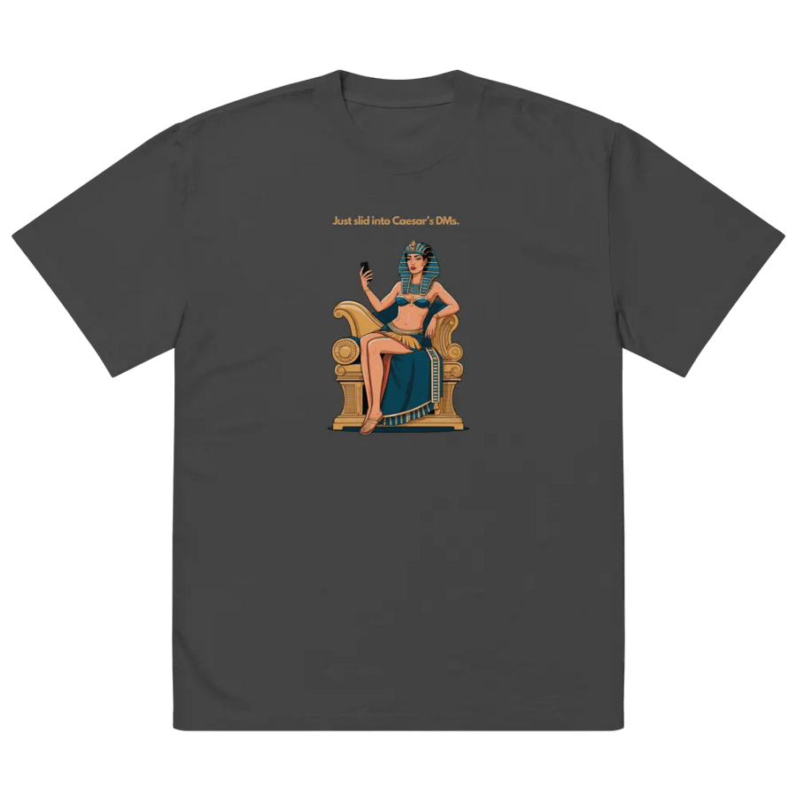 Cleopatra's DM Slide - funny graphic t-shirt product image (3)