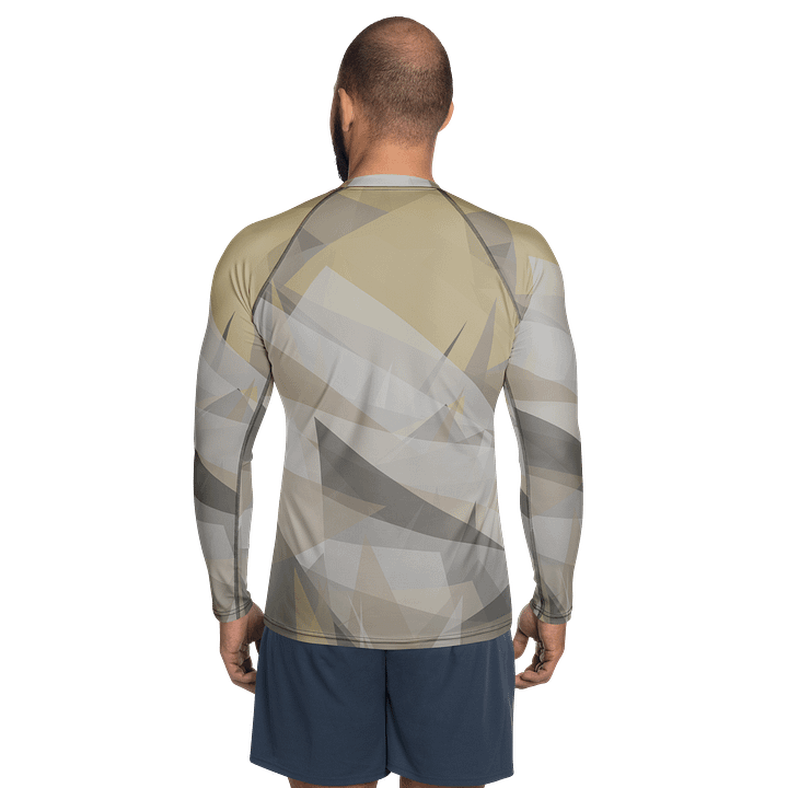 Geometric Fusion Men's Rash Guard product image (2)