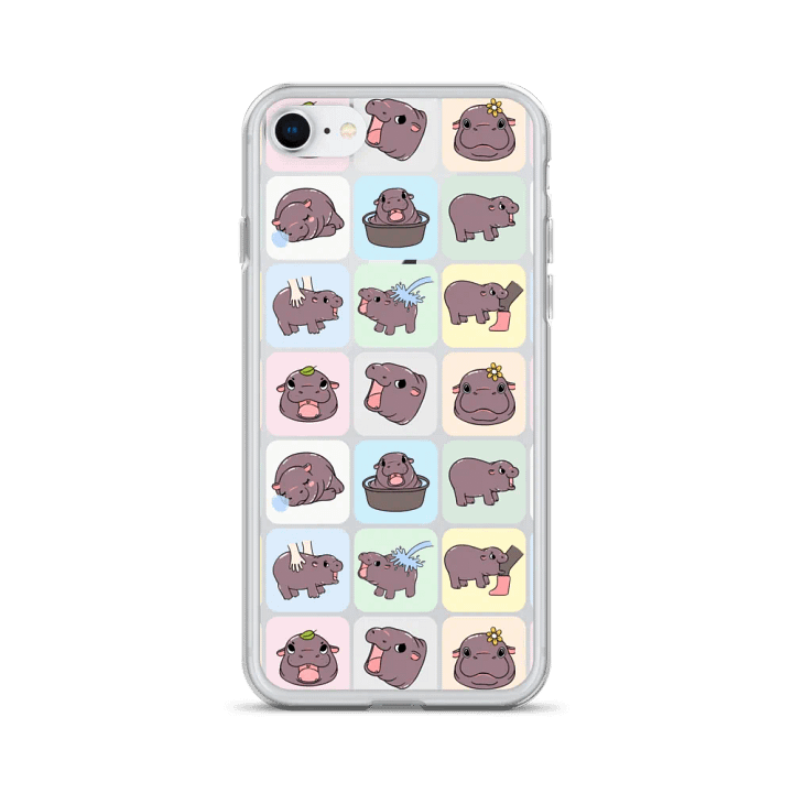 MOODENG'S HAVEN CLEAR CASE FOR IPHONE® product image (1)
