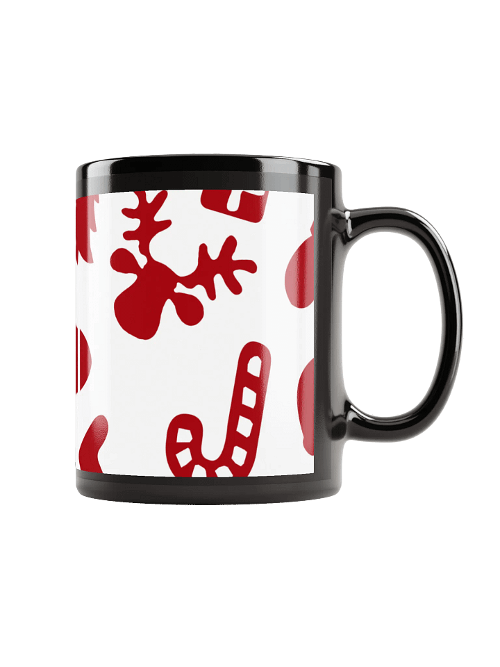Festive Silhouettes Black Mug product image (2)