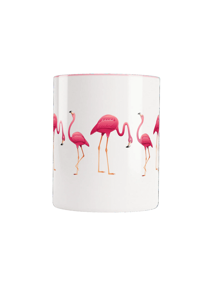 Pixelated Flamingo Parade Mug product image (9)