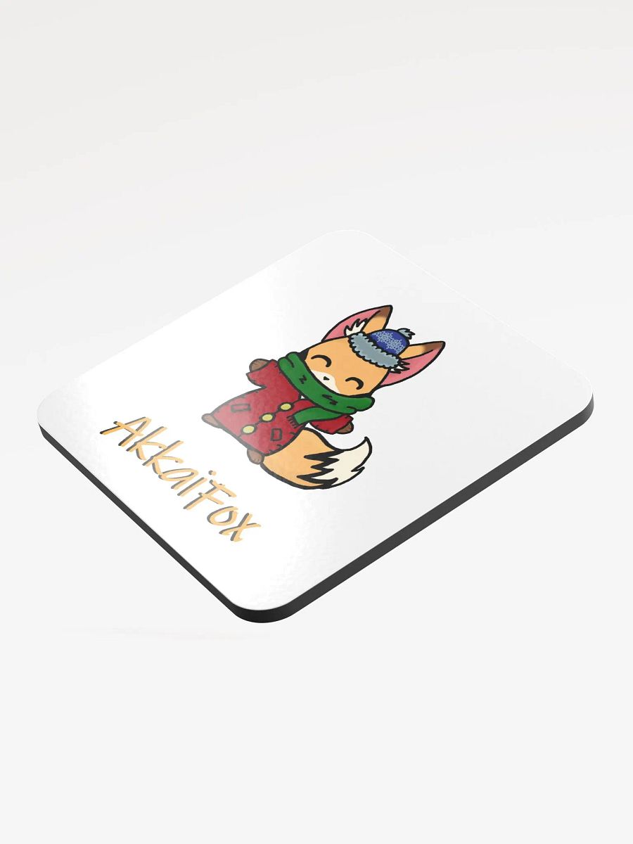 Fox Winter Corked Coaster product image (3)