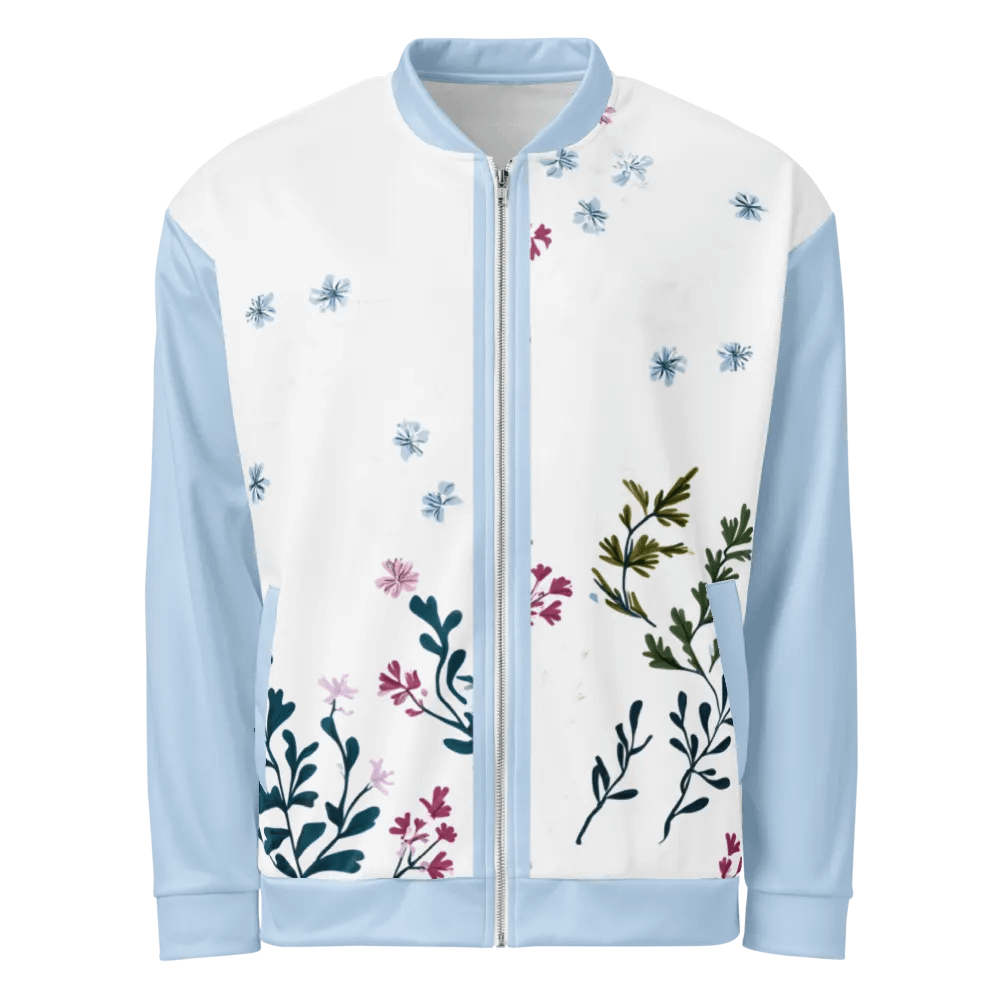 Botanical Bliss All-Over Print Bomber Jacket product image (2)