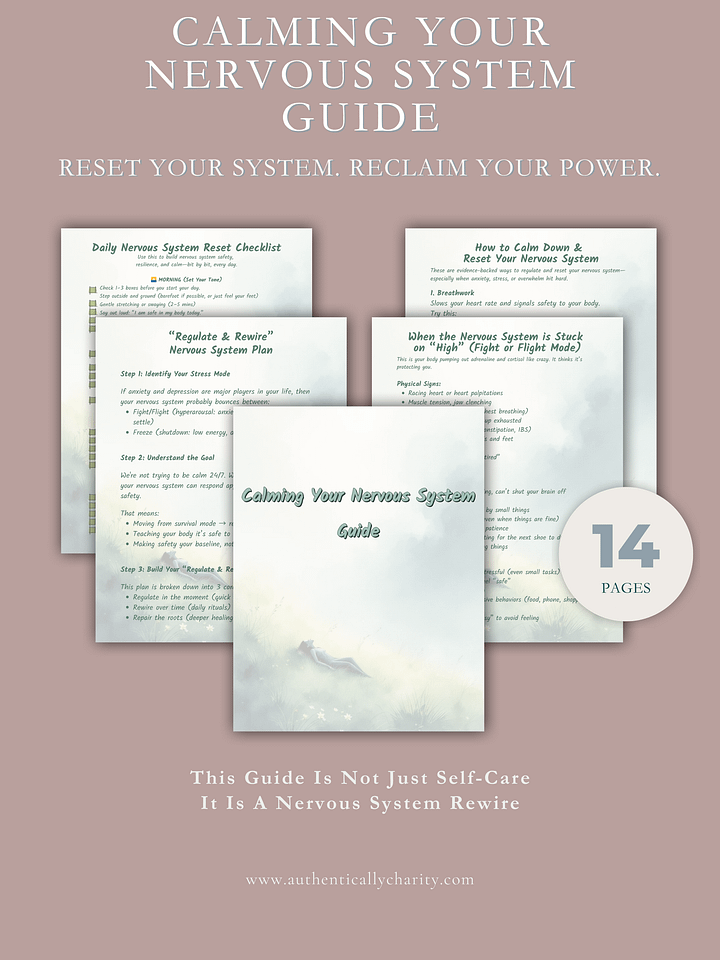 Calming Your Nervous System Guide product image (1)