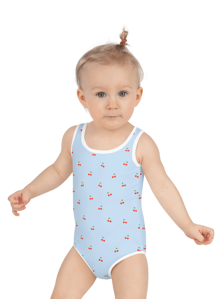 Lots of cherries kids swimsuit product image (4)