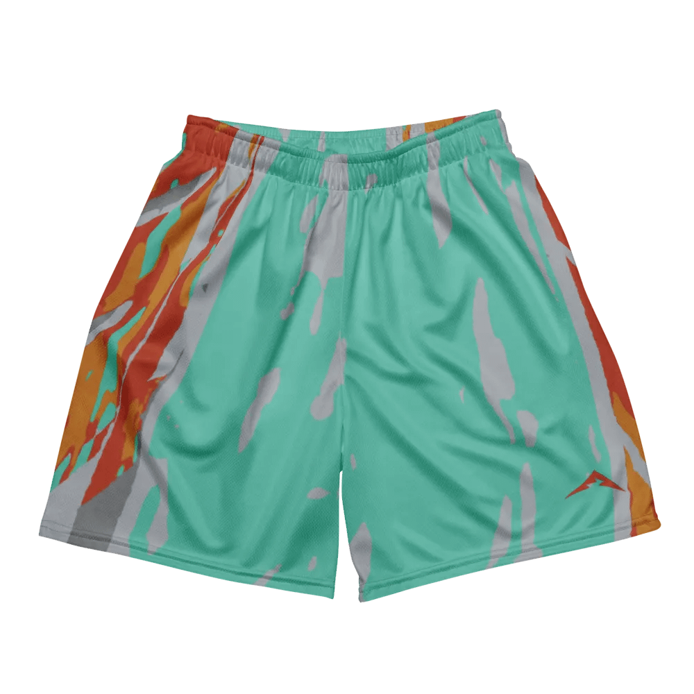 Foam Lost Trail Glitch Gym Shorts product image (1)