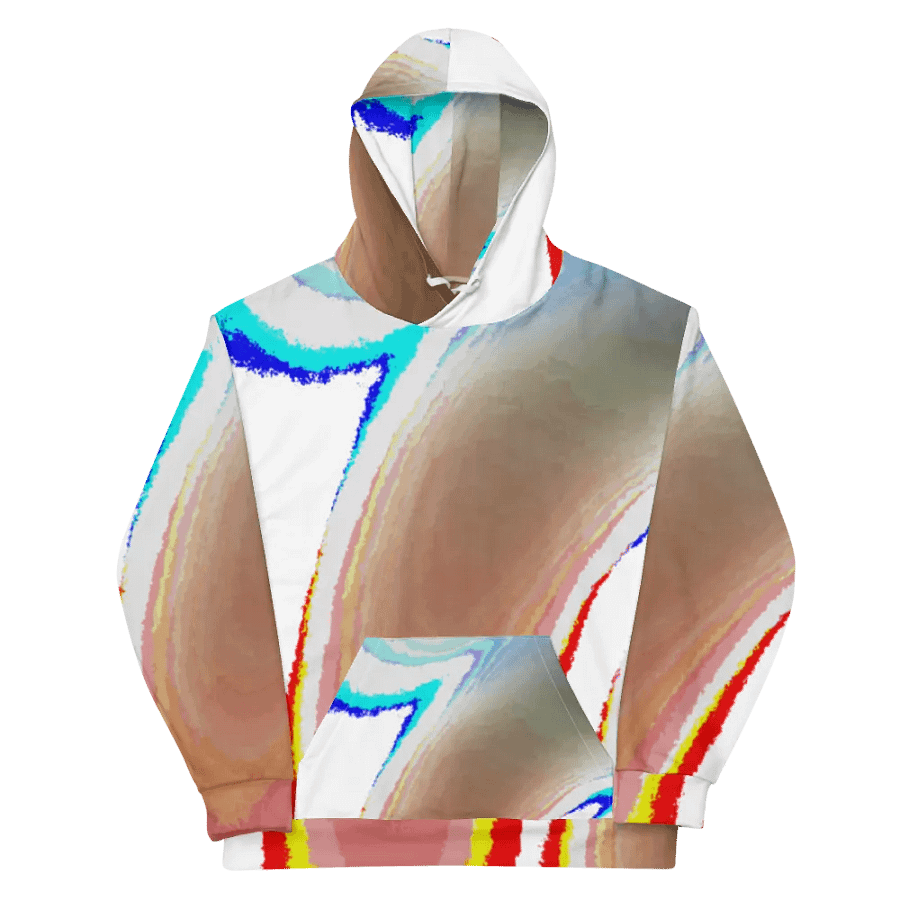 Cool Abstract Swirl Unisex Pull Over Hoodie product image (12)