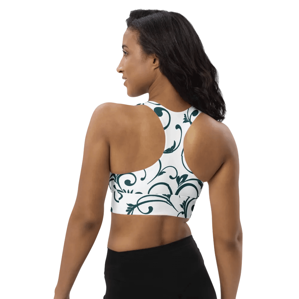 Teal Twirl Bra Top product image (6)