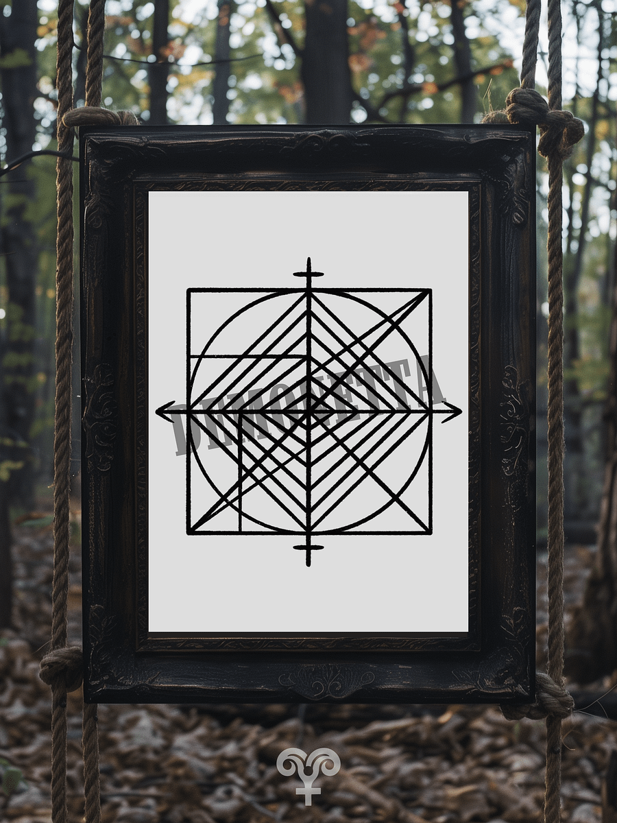 PROTECTION SIGIL to break a curse & banish bad luck! product image (1)