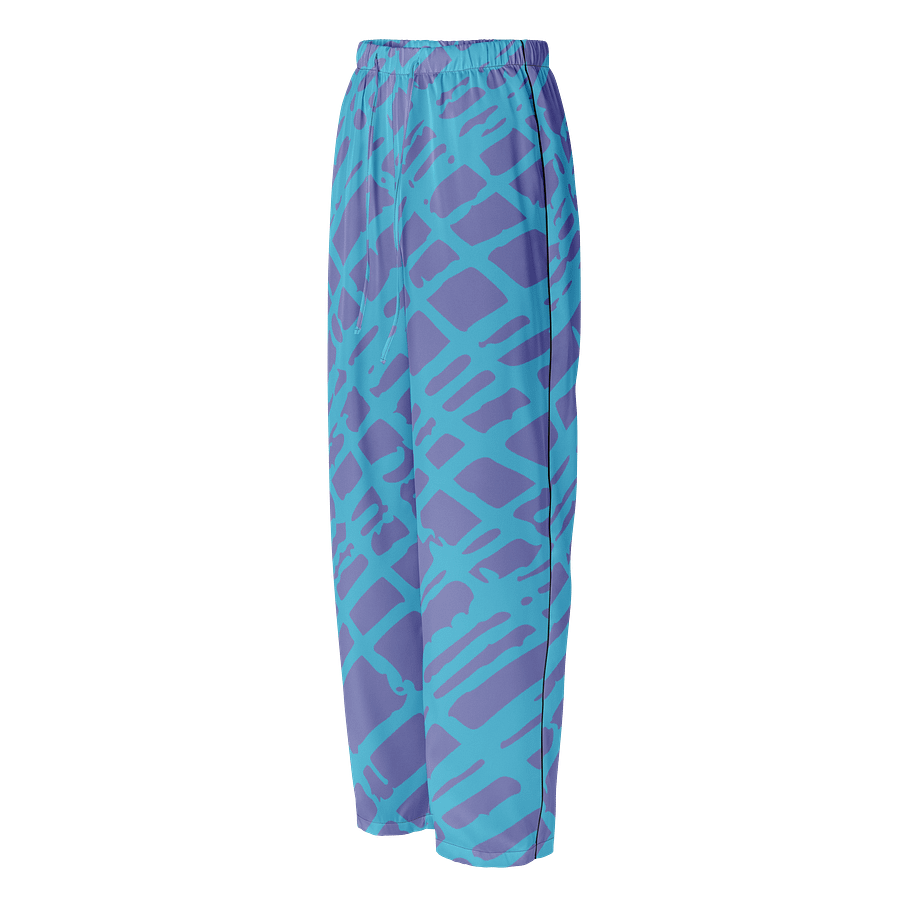 Chic Grid Luxe Pajama Pants product image (1)