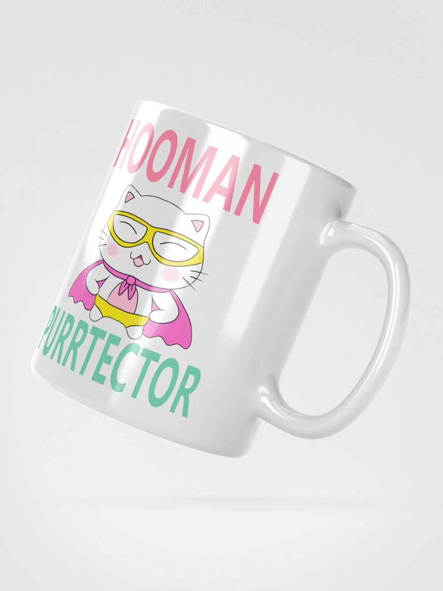 Hooman Purrtector mug product image (2)