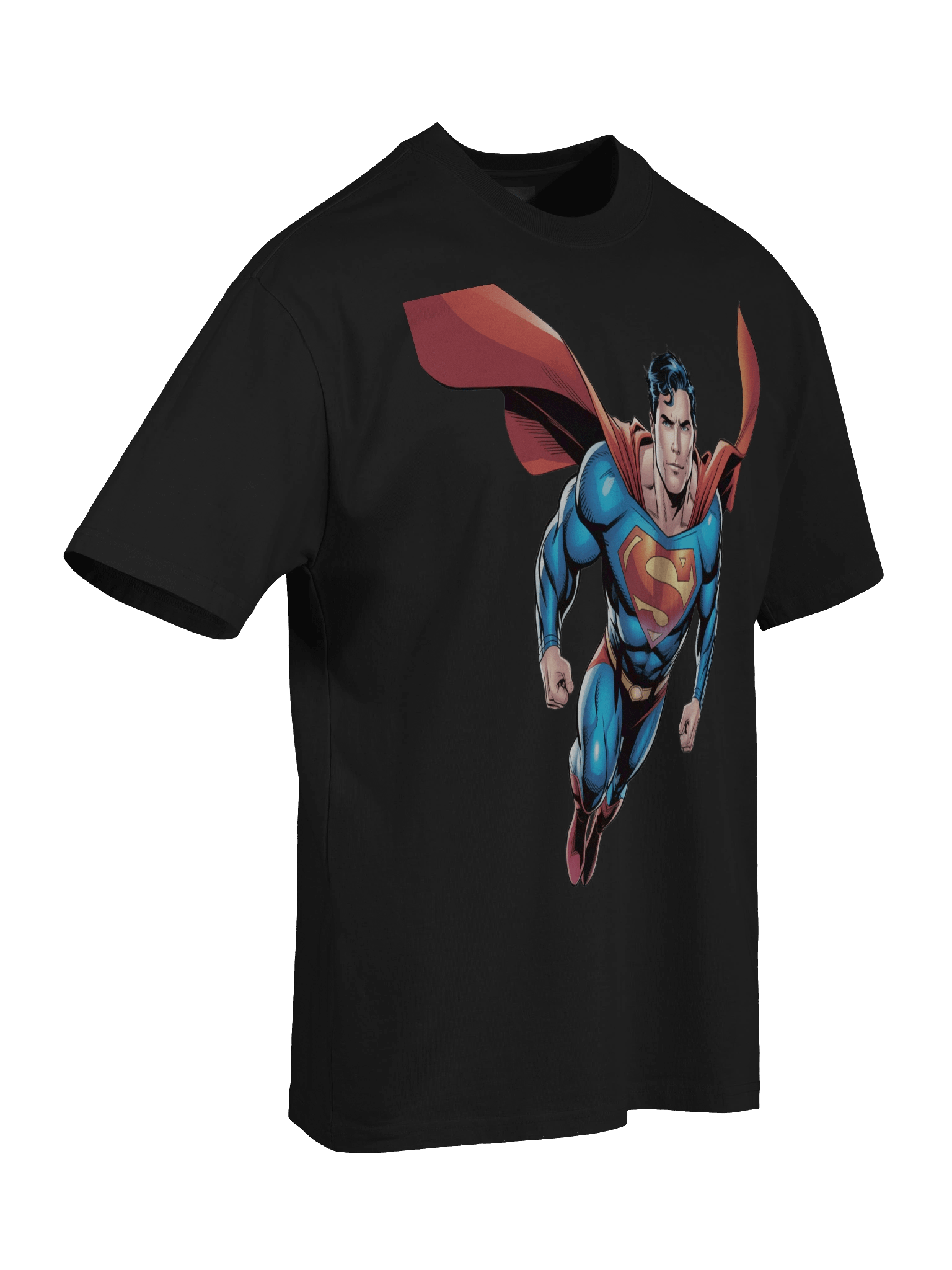 Superman Twilight Soar Oversized Faded T-Shirt product image (8)