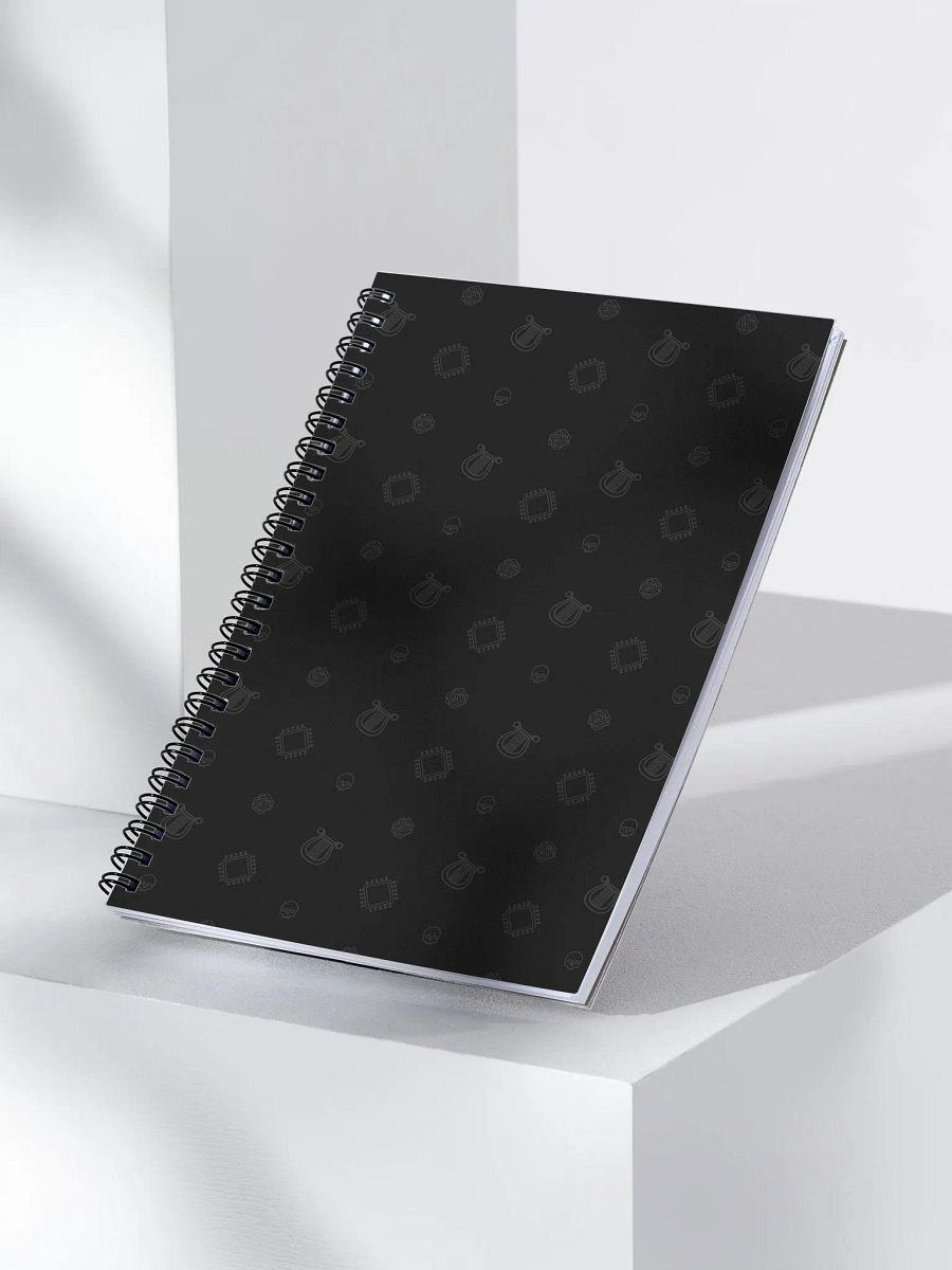 "Symbols" Notebook (140 dotted white pages) product image (3)