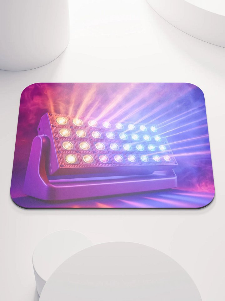 Theatrically Jerry: "Dynamic Beams" Wash/Beam Light Mouse Pad product image (1)