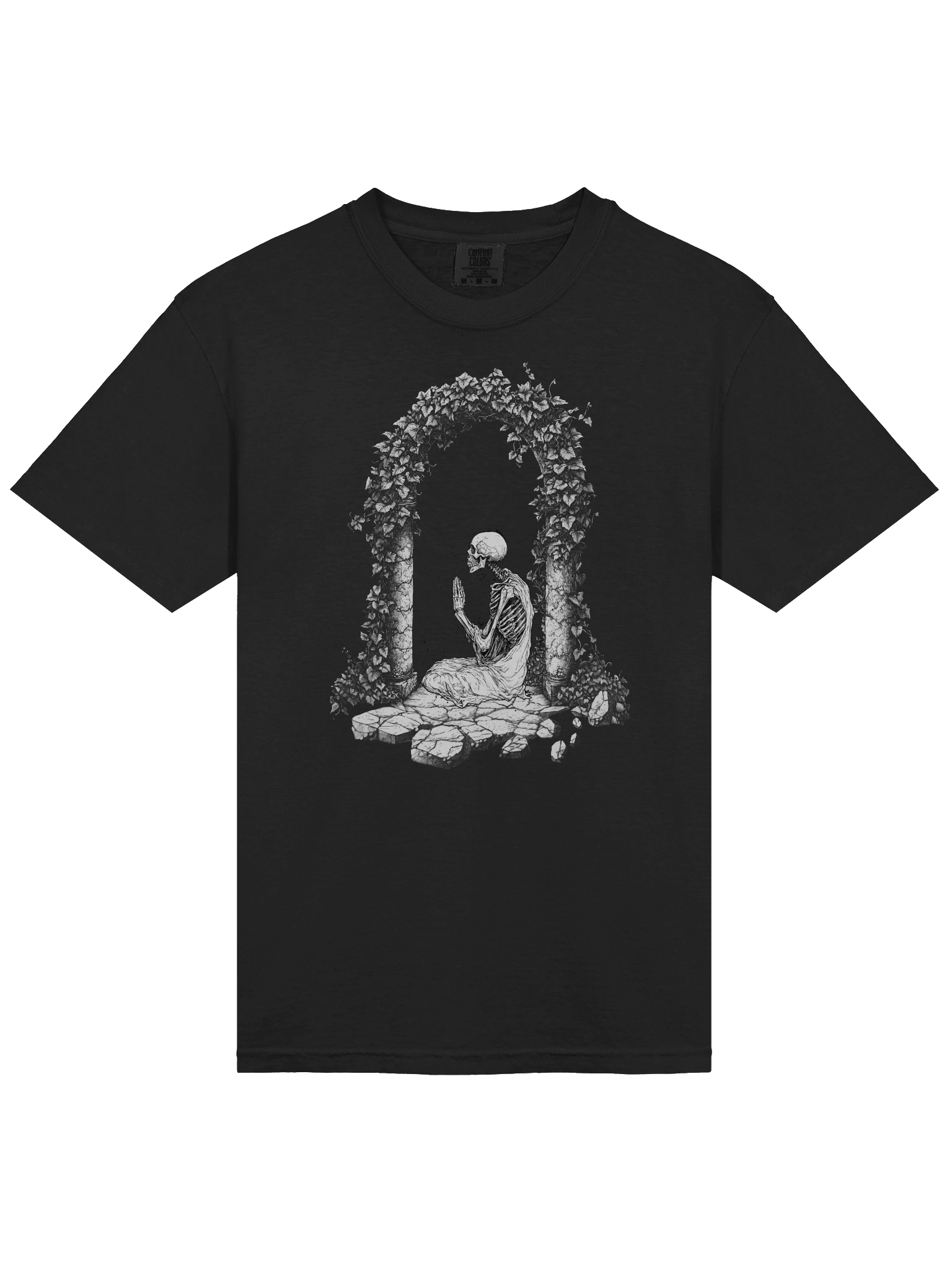 Meditation on Death Skeleton Buddhism T-Shirt product image (3)