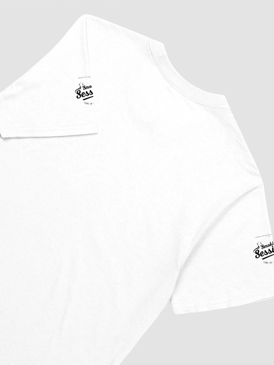 Smokin' Sessions Small Logo Sleeve White Tee product image (4)