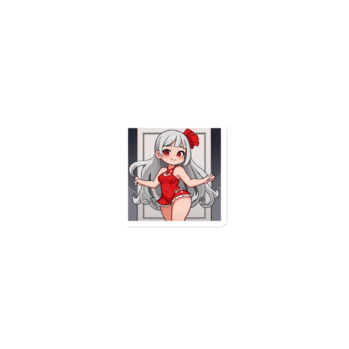 Smiling Anime Character Die-Cut Magnets product image (1)