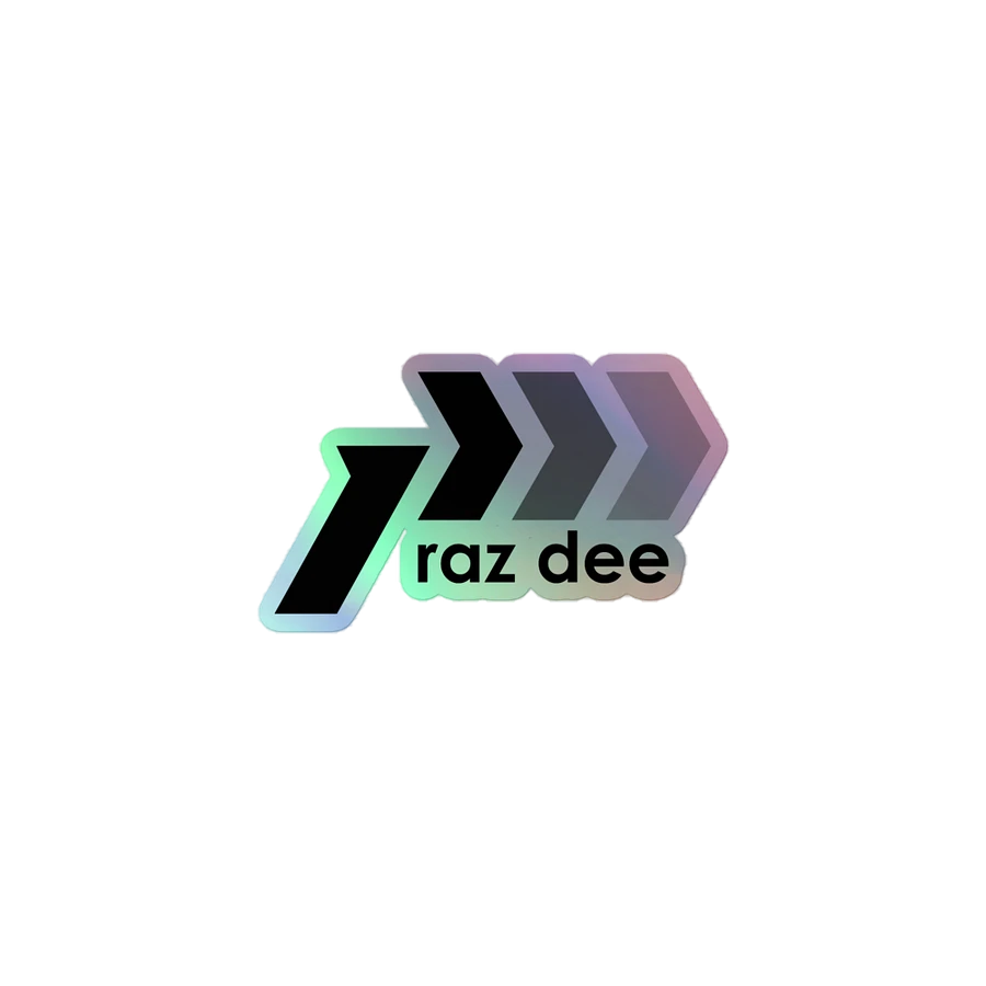 Holographic Raz Dee Stickers product image (1)