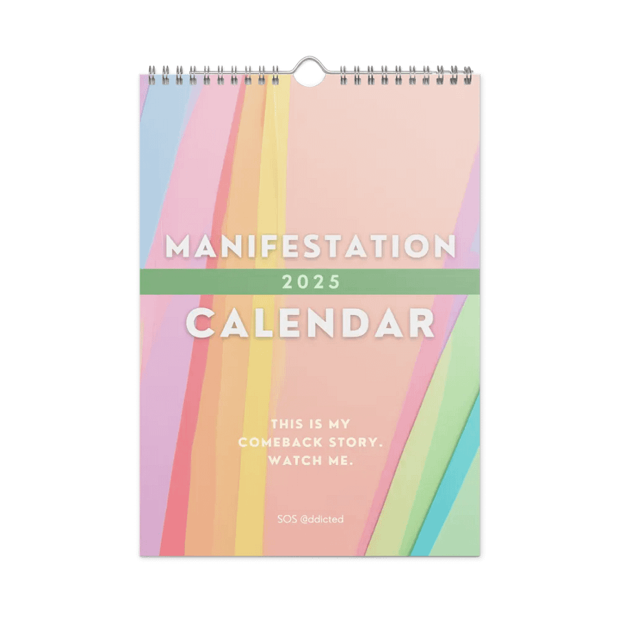 Manifestation and Law Of Attraction Quotes 2025 Monthly Calendar product image (3)