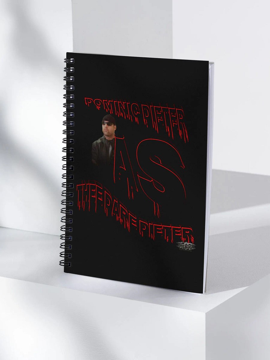 Dominic Dieter As Thee Dare Dieter 00 - Black Spiral Notebook product image (4)