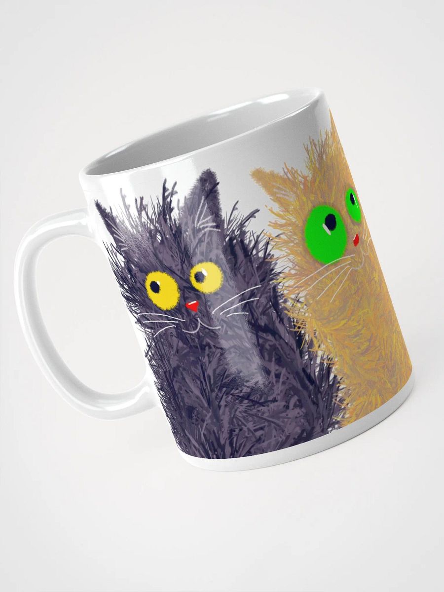 Funny Cat Crew – Hilarious Hand-Drawn Cat Mug product image (8)