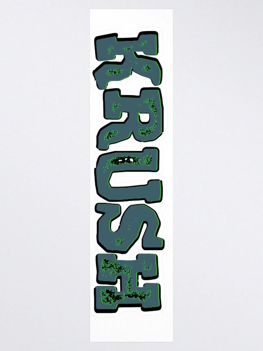 Krush Vinyl Sticker 💣🐾 product image (4)