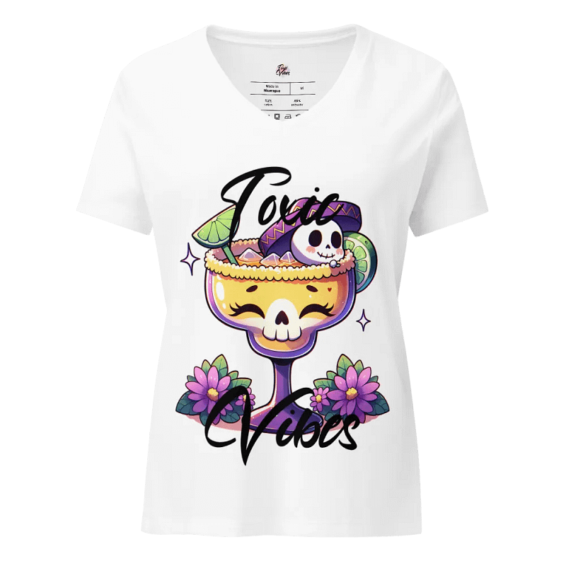 Margarita Toxic Skull Women's Tee