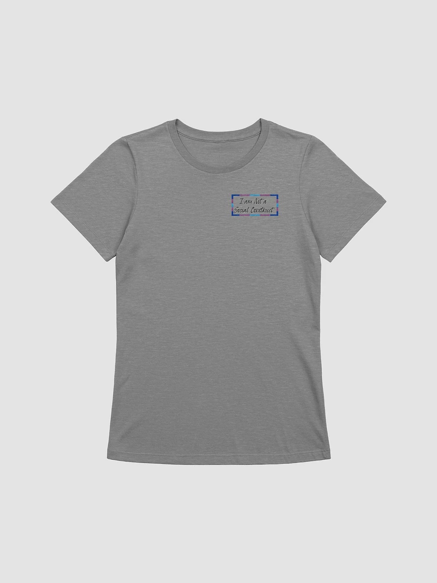 I am Not a Social Construct (wt) - Bi - Women's Relaxed Fit T product image (1)