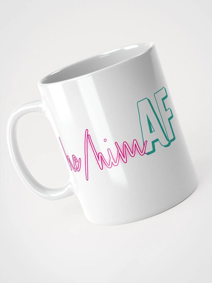 He/Him AF 20oz Mug White product image (1)