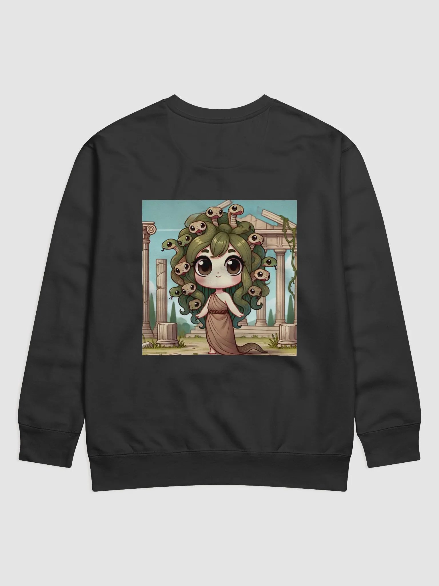 Chibi Medusa Long Sleeve Shirt – Enchanting Myth product image (2)
