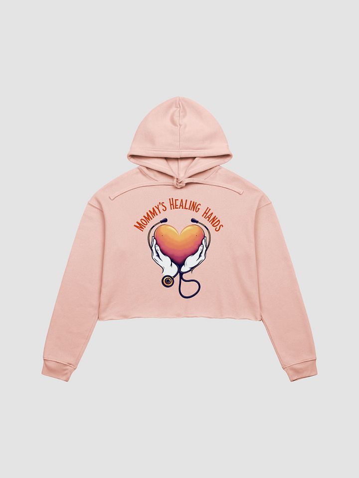 Mommy's Healing Hands Crop Hoodie product image (2)