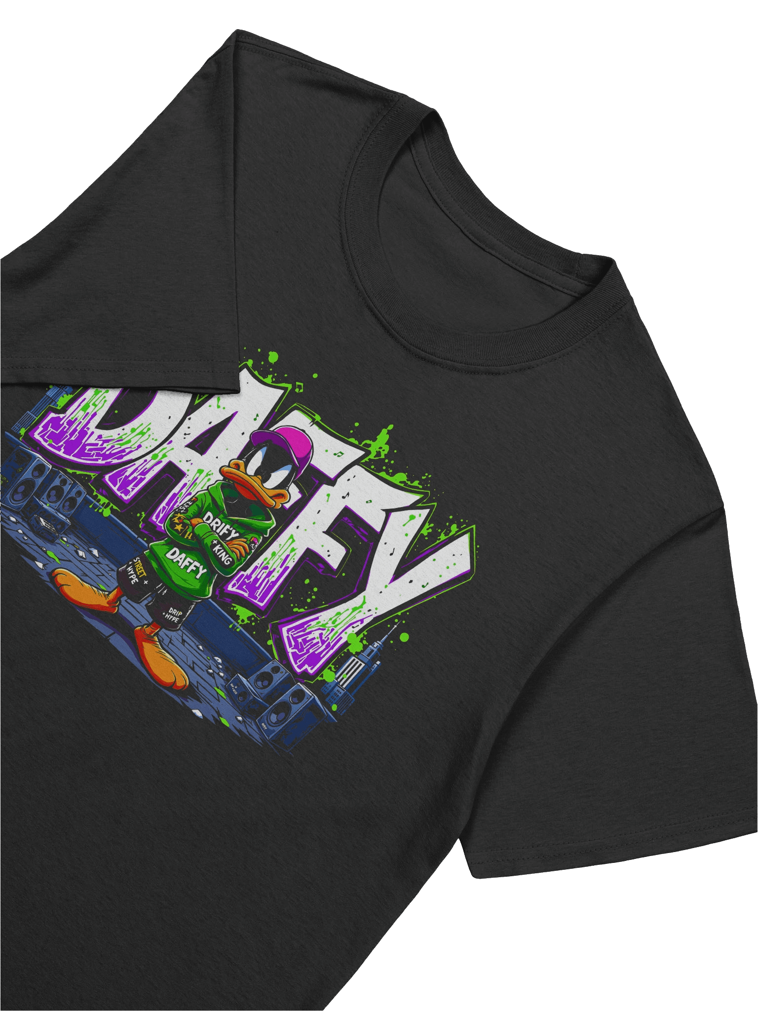 Duck Graffiti Streetwear T-Shirt product image (7)