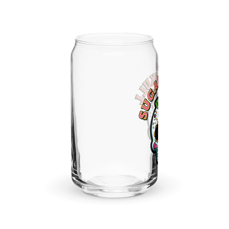 The Sugar Skull - Can Shaped Glass product image (6)