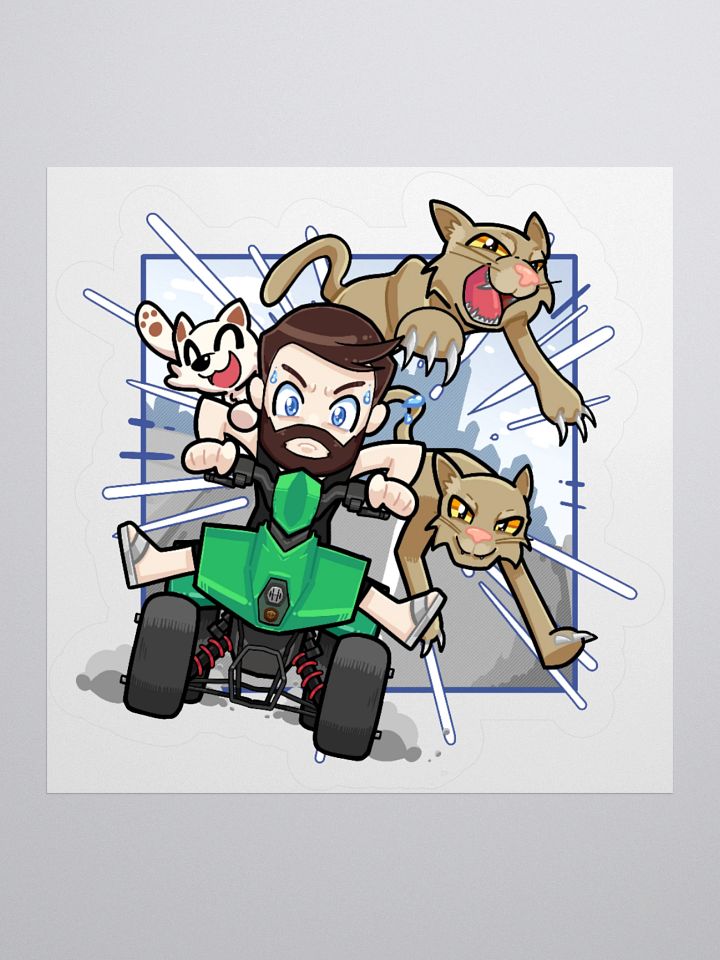 Cougar Escape Sticker product image (1)