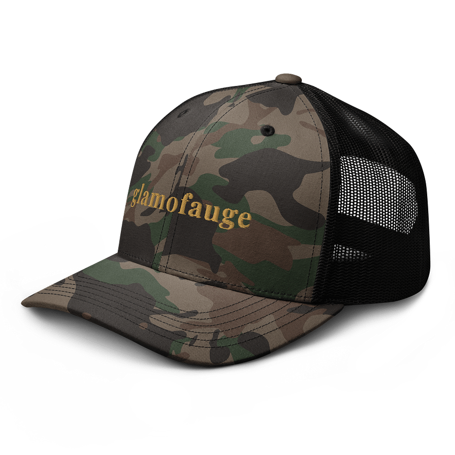 Glamofauge Camo Trucker Hat product image (6)