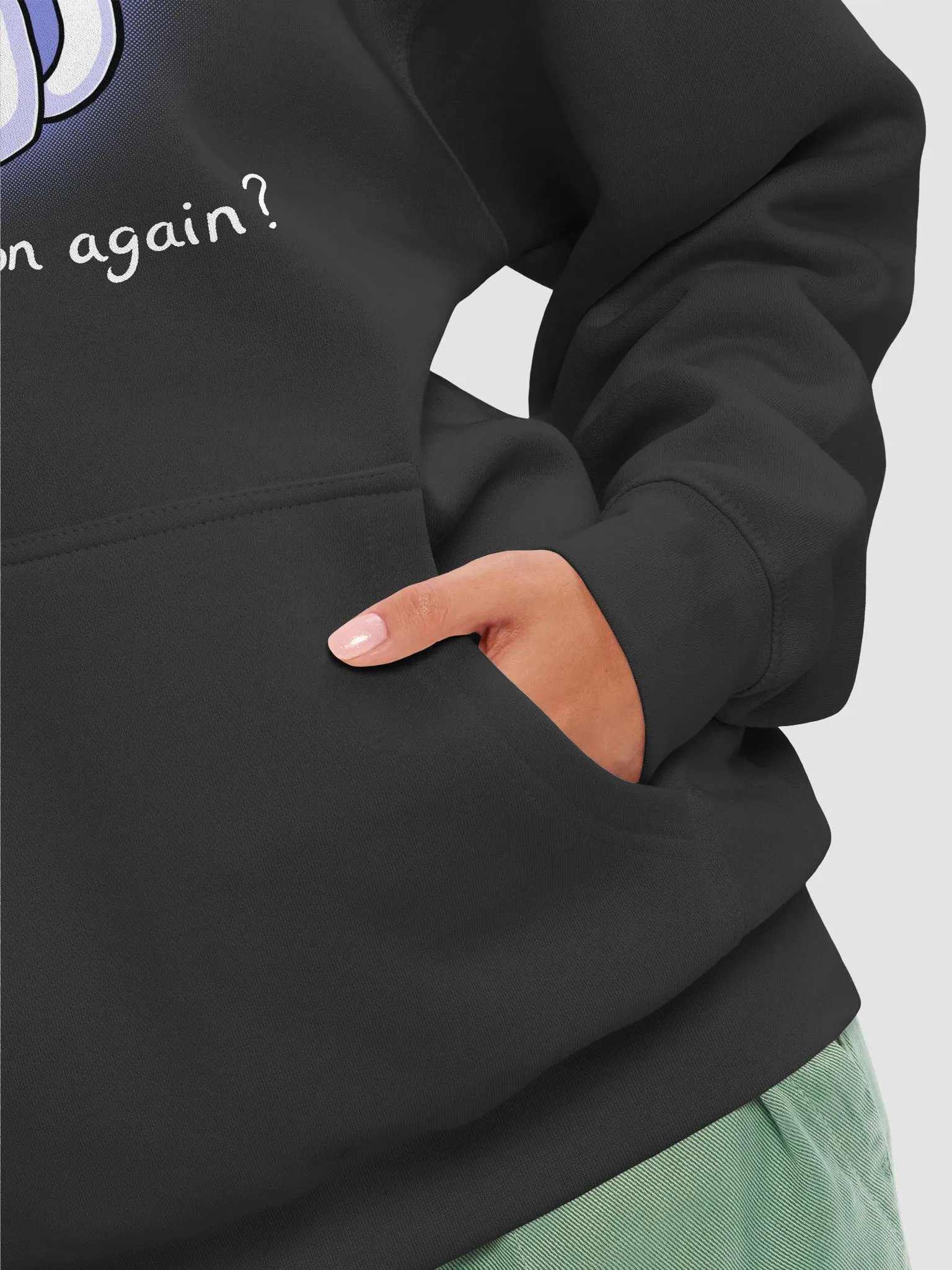What button Again? - Hoodie product image (31)
