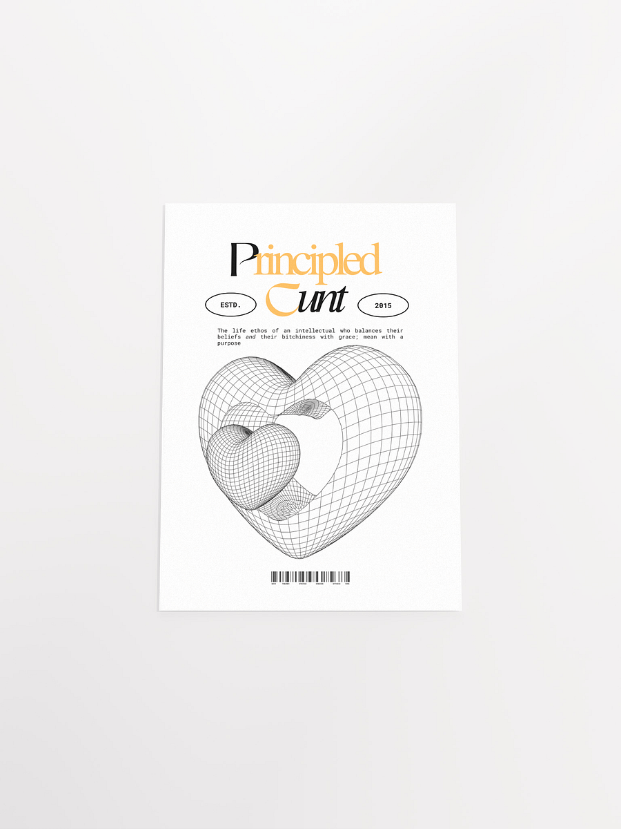 "Principled Cunt" Poster product image (4)