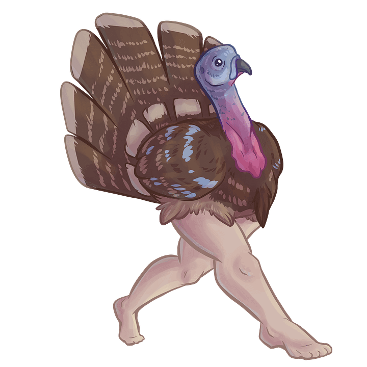 Turkey Trot Sticker product image (1)
