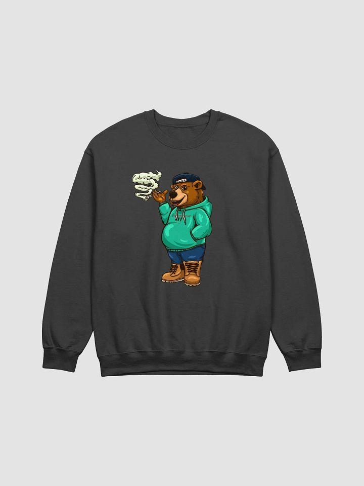 Urban Bear Intellectually Ignorant CrewNeck Sweatshirt product image (1)