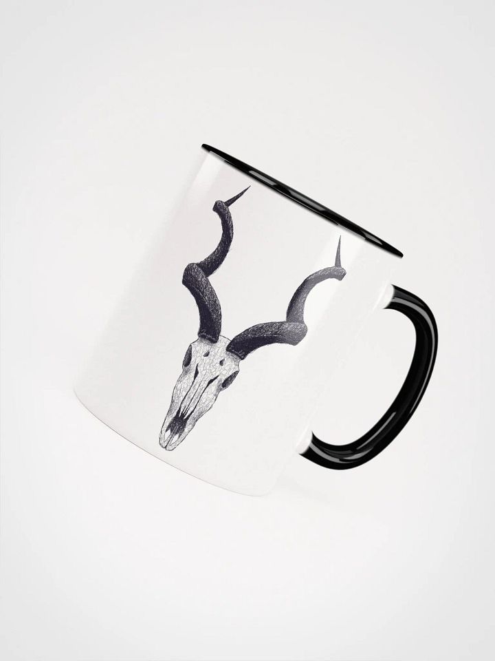 Kudu Skull White Mug product image (1)