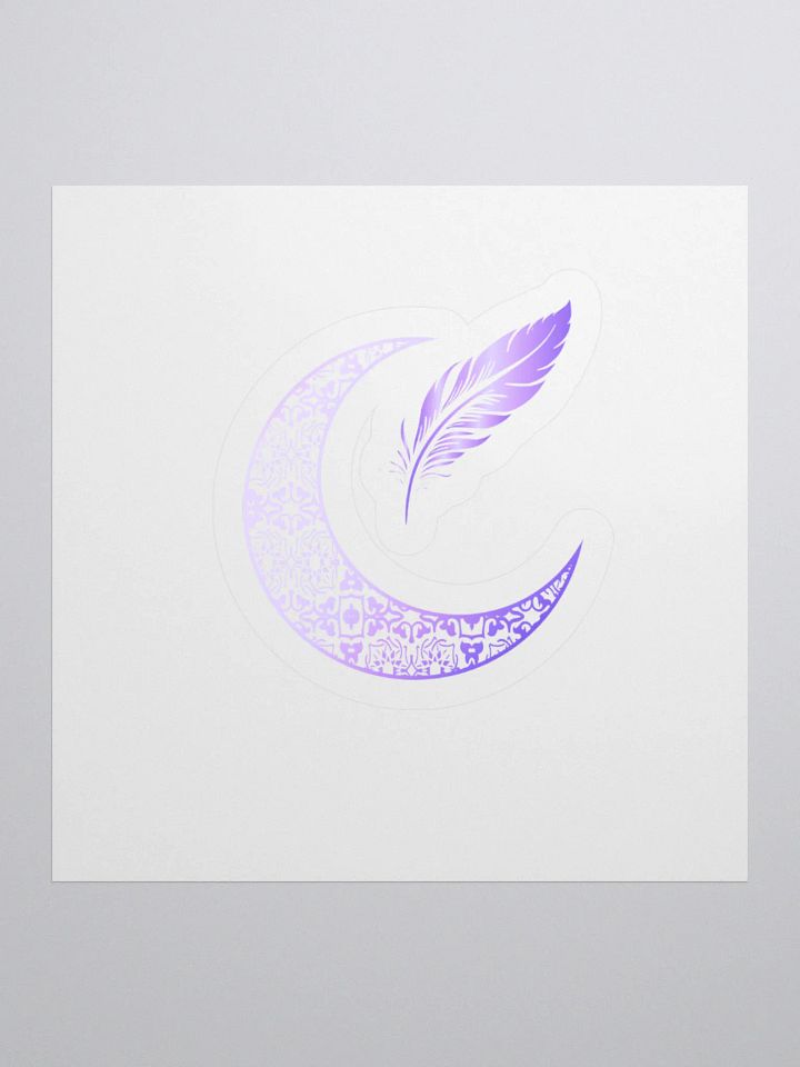 Ravenwood Writing Logo (Purple) Sticker product image (1)