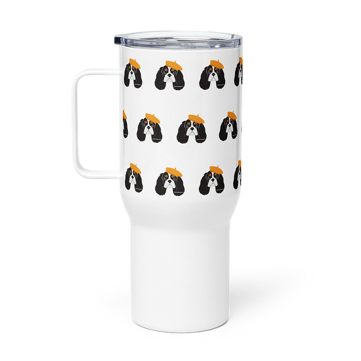 Beret Dog Travel Mug product image (1)