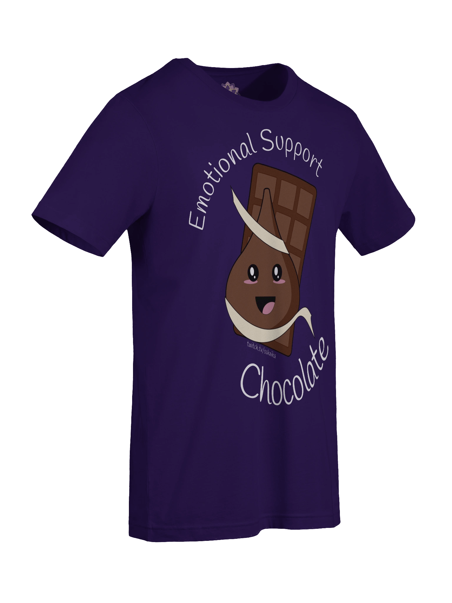 Emotional Support Chocolate Super Soft T-Shirt product image (81)