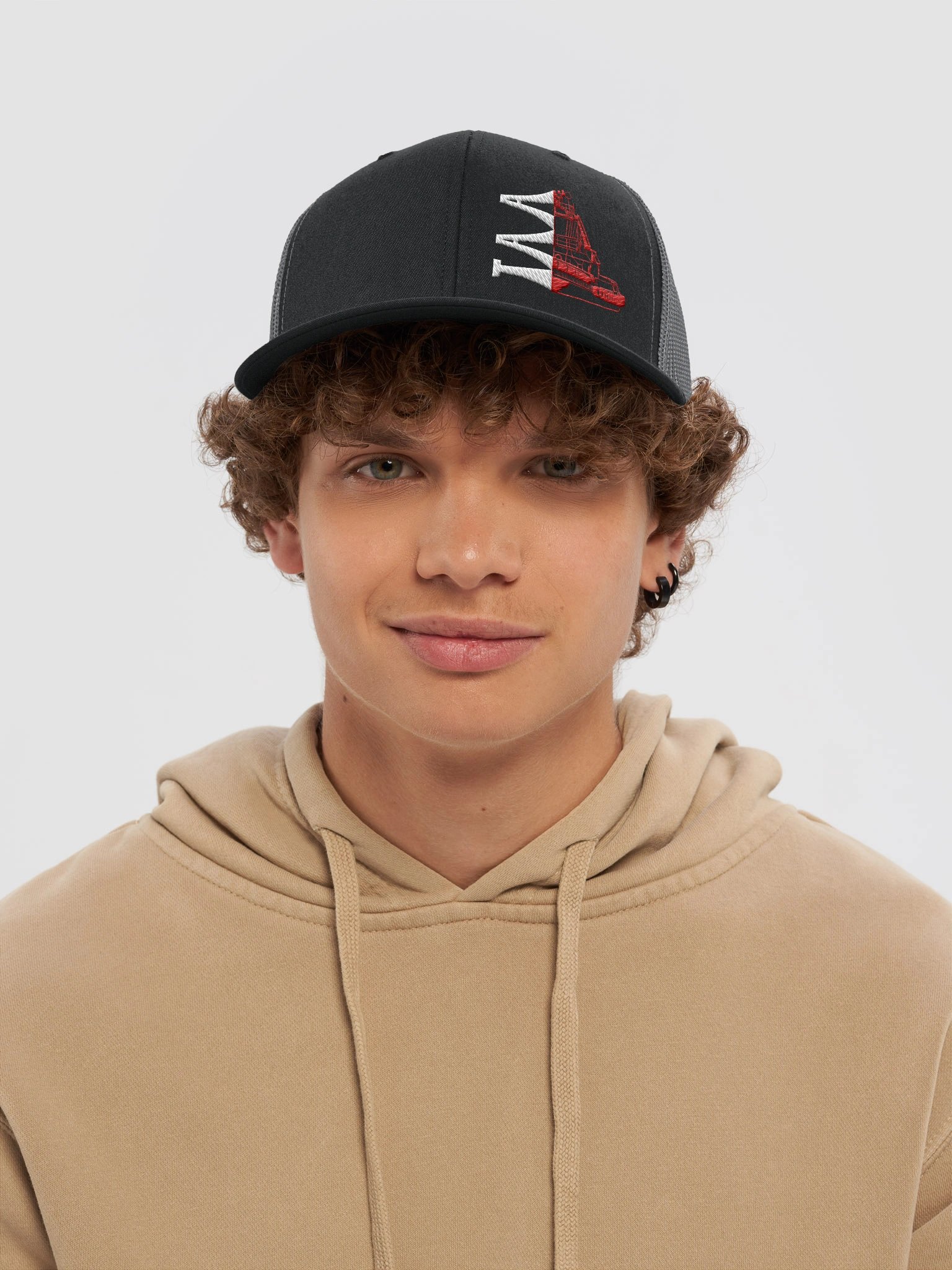 White Twin Anchor Apparel Richardson Trucker Hat product image (31)