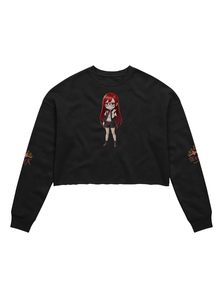 (Red CHIBI) K Crop Sweatshirt product image (1)