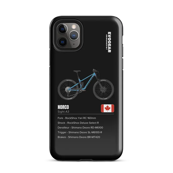 Black Norco Sight A3 iPhone Case product image (51)