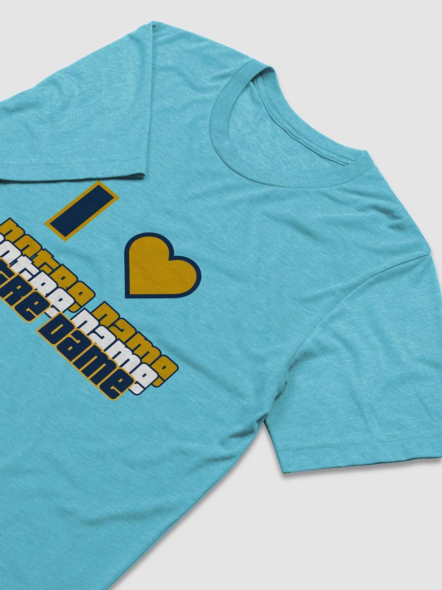 I Love Notre Dame T Shirt product image (29)