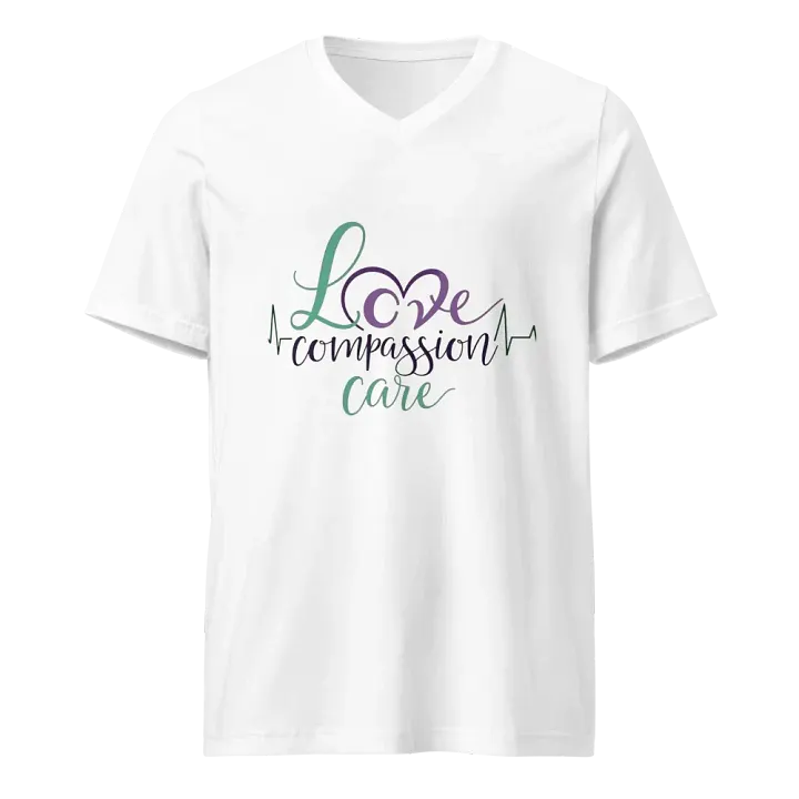 Heartbeat of Love V-Neck Tee product image (1)