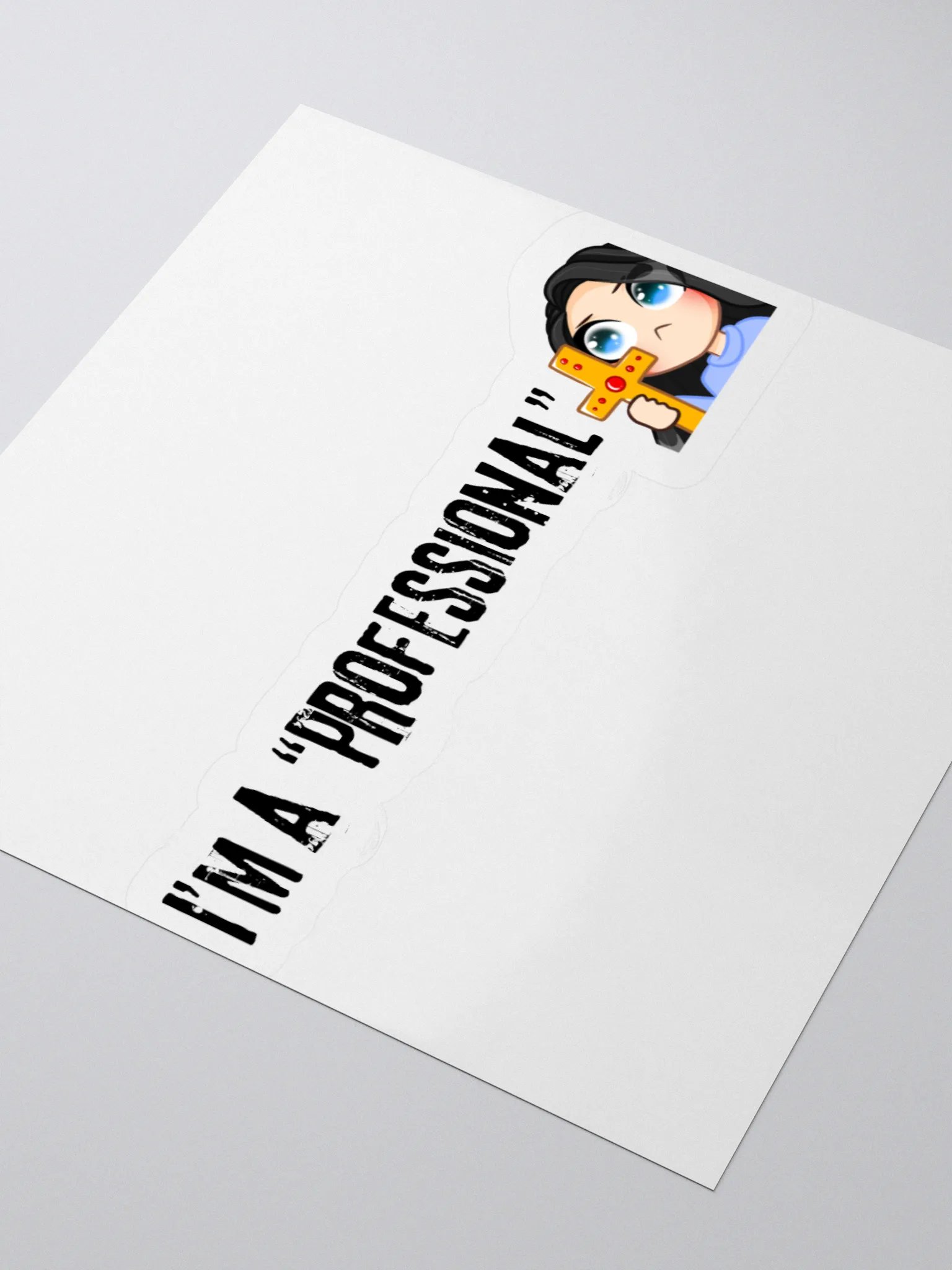 "Professional" Kiss Cut Stickers product image (3)