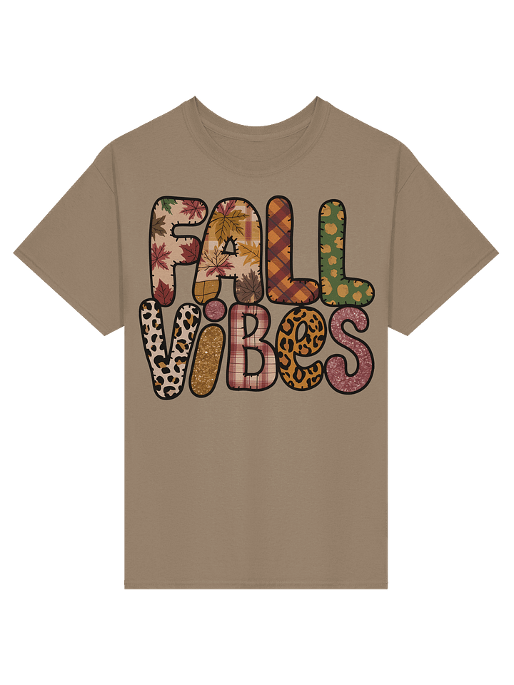 Fall Vibes Patterned T-Shirt product image (2)